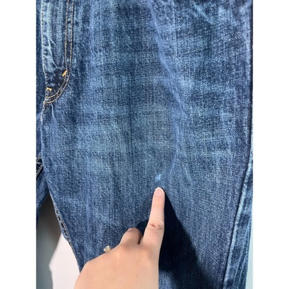 Levis 559 Jeans‎ Mens 34x30 Blue Relaxed Straight Mid Rise Dark Wash Denim
